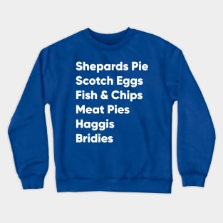 Highland Games Food Crewneck Sweatshirt